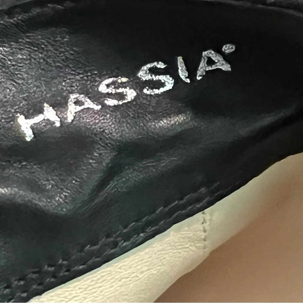 Hassia Toledo Ankle Boots Black Suede Silver Stud‎ Zip Premium Comfort Size 7W